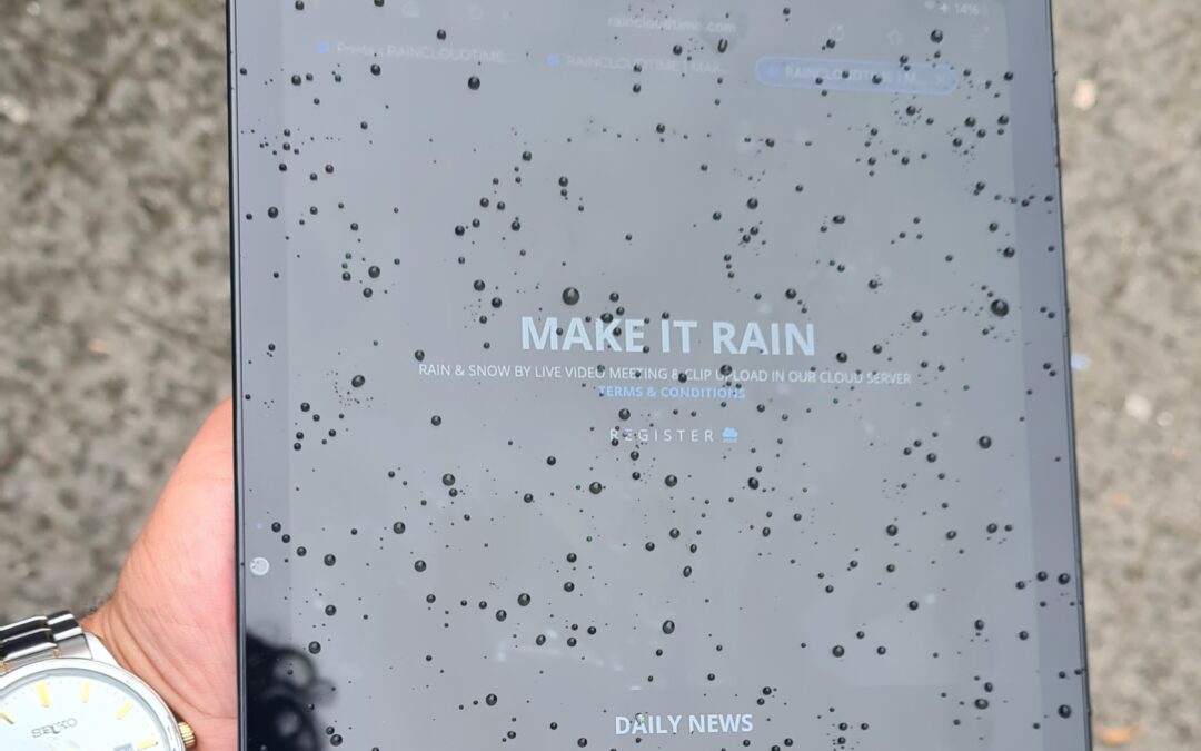 Rain launched in European Parlement Quarter, Brussels
