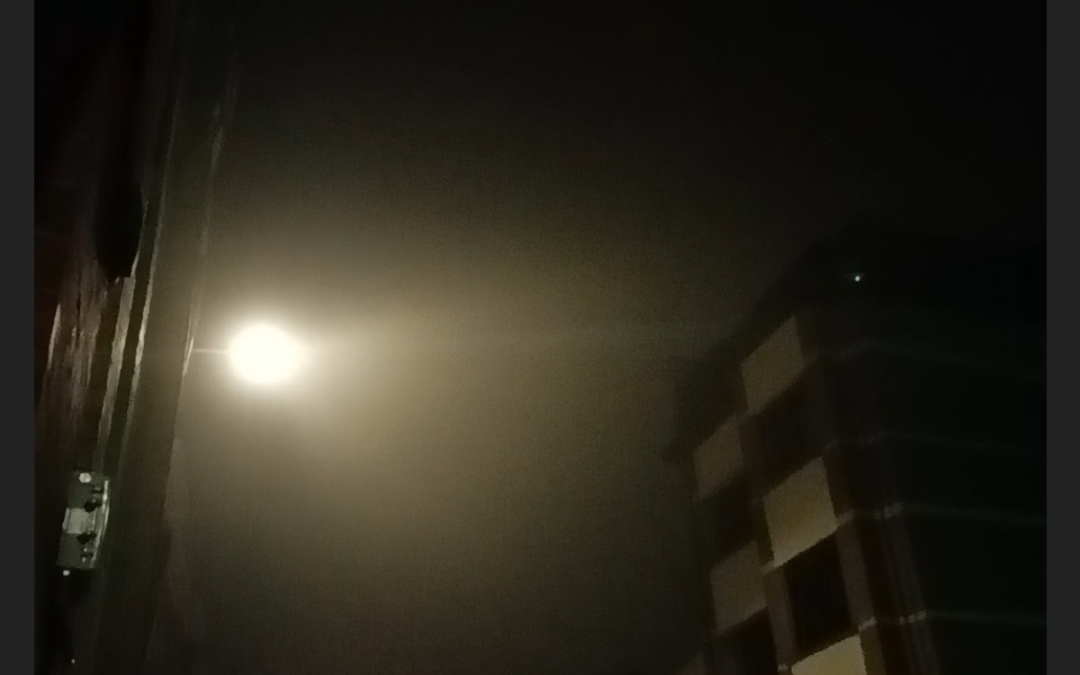 Mist and micro rain gift to Brussels